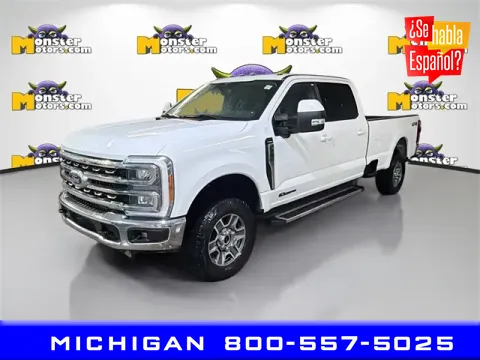 White 2023 Ford F-250SD Lariat for sale in Michigan Center, MI