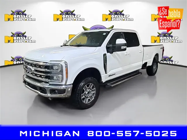 White 2023 Ford F-250SD Lariat for sale in Michigan Center, MI