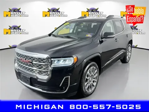 Black 2023 GMC Acadia Denali for sale in Michigan Center, MI