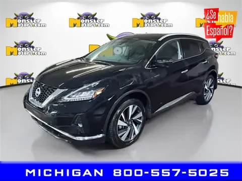 Black 2024 Nissan Murano SL for sale in Michigan Center, MI