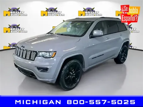 Gray 2021 Jeep Grand Cherokee Laredo X for sale in Michigan Center, MI