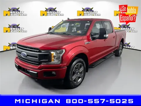 Red 2020 Ford F-150 XLT for sale in Michigan Center, MI