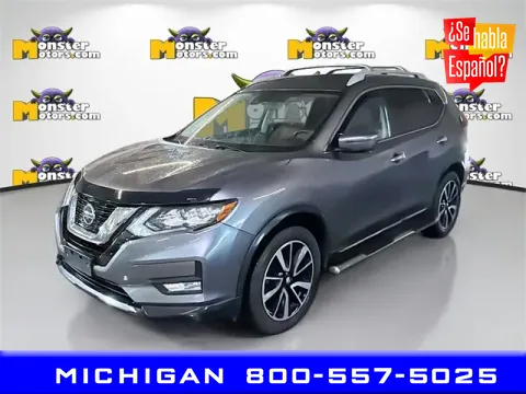 Gray 2020 Nissan Rogue SV for sale in Michigan Center, MI