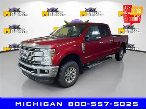 Red 2019 Ford F-250SD XLT for sale in Michigan Center, MI