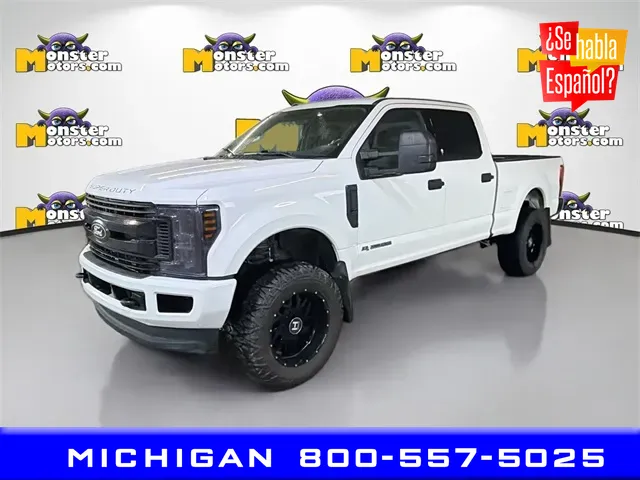 White 2019 Ford F-250SD XLT for sale in Michigan Center, MI