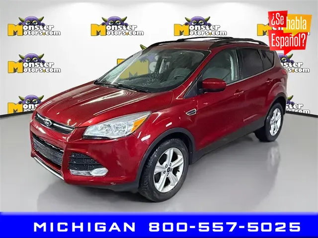 Red 2015 Ford Escape SE for sale in Michigan Center, MI