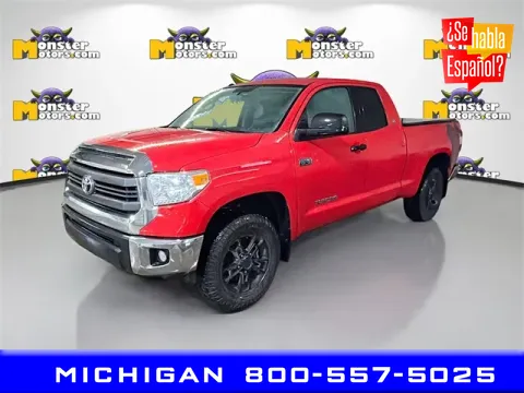 Red 2015 Toyota Tundra for sale in Michigan Center, MI