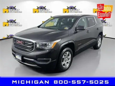 Gray 2018 GMC Acadia SLE-1 for sale in Michigan Center, MI