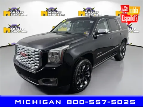 Black 2019 GMC Yukon Denali for sale in Michigan Center, MI