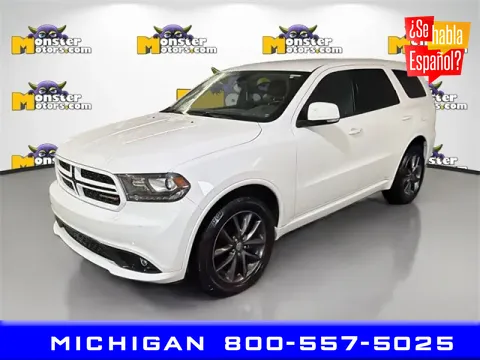 White 2018 Dodge Durango GT for sale in Michigan Center, MI