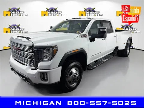 White 2023 GMC Sierra 3500HD Denali for sale in Michigan Center, MI