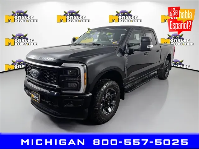 Black 2023 Ford F-250SD Lariat for sale in Michigan Center, MI