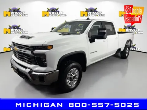 Blue 2024 Chevrolet Silverado 2500HD LT for sale in Michigan Center, MI