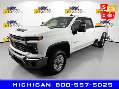 White 2024 Chevrolet Silverado 2500HD LT for sale in Michigan Center, MI