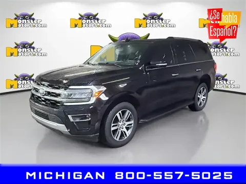 Black 2024 Ford Expedition Limited for sale in Michigan Center, MI