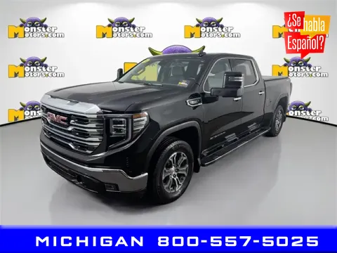 Black 2024 GMC Sierra 1500 SLT for sale in Michigan Center, MI