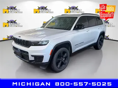 Silver 2023 Jeep Grand Cherokee L Altitude for sale in Michigan Center, MI