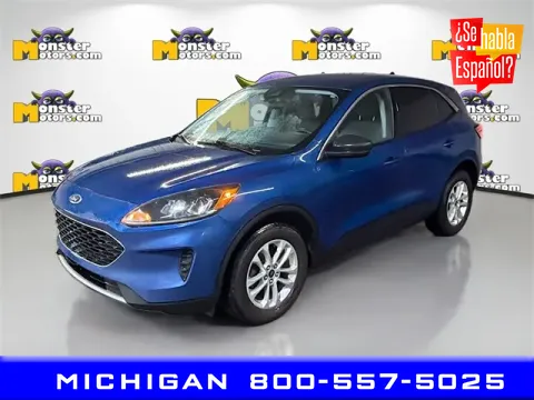 Blue 2022 Ford Escape Hybrid SE for sale in Michigan Center, MI