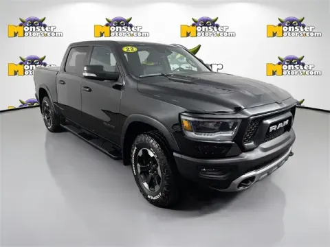 Another view of 2022 Ram 1500 Rebel for sale in Michigan Center, MI at Monster Motors - Jackson, MI