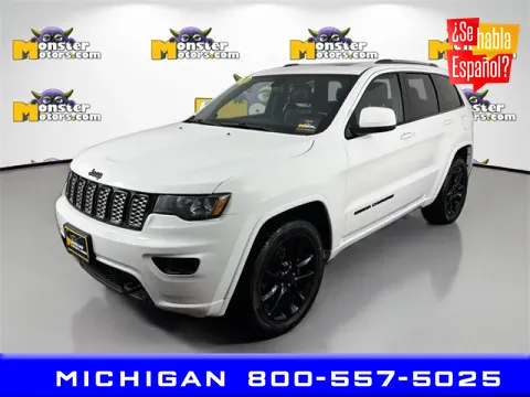 White 2020 Jeep Grand Cherokee Altitude for sale in Michigan Center, MI