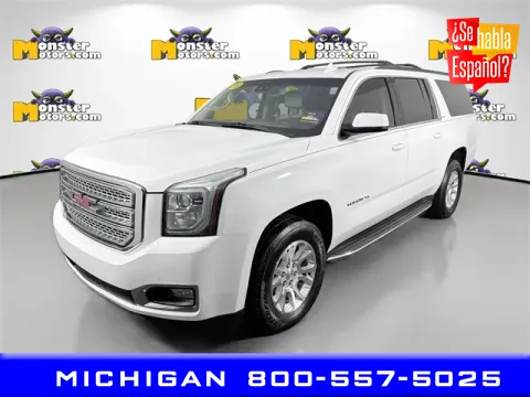 White 2018 GMC Yukon XL SLT for sale in Michigan Center, MI