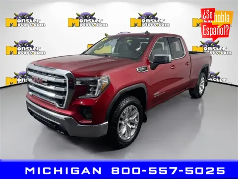 Red 2019 GMC Sierra 1500 SLE for sale in Michigan Center, MI