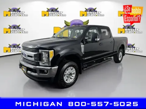 Black 2017 Ford F-250SD XLT for sale in Michigan Center, MI