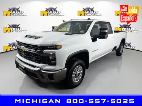 Blue 2024 Chevrolet Silverado 2500HD LT for sale in Michigan Center, MI