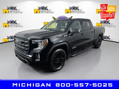 Blue 2021 GMC Sierra 1500 Elevation for sale in Michigan Center, MI