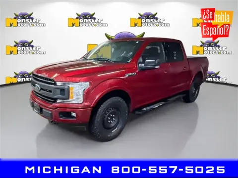 Red 2019 Ford F-150 XLT for sale in Michigan Center, MI