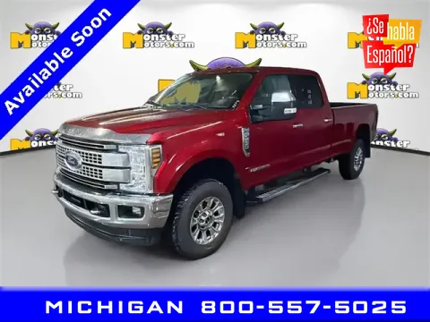 Red 2019 Ford F-250SD XLT for sale in Michigan Center, MI