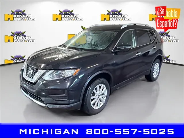 Black 2020 Nissan Rogue S for sale in Michigan Center, MI