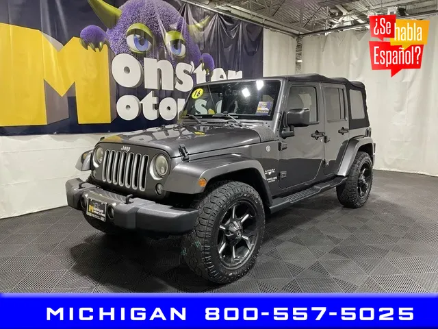 2016 Jeep Wrangler Unlimited Sahara for sale in Michigan Center, MI
