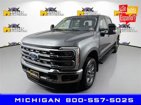 Gray 2024 Ford F-350SD Lariat for sale in Michigan Center, MI