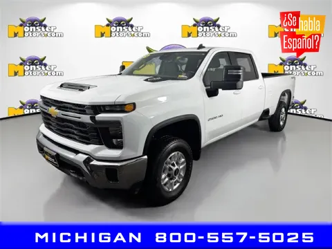 Blue 2024 Chevrolet Silverado 2500HD LT for sale in Michigan Center, MI
