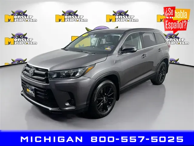 2019 Toyota Highlander XLE for sale in Michigan Center, MI