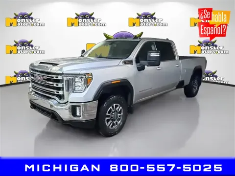 Silver 2022 GMC Sierra 2500HD SLE for sale in Michigan Center, MI