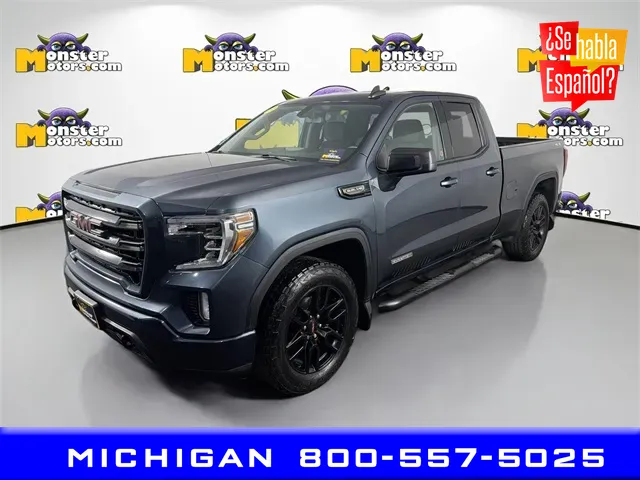 Blue 2019 GMC Sierra 1500 Elevation for sale in Michigan Center, MI