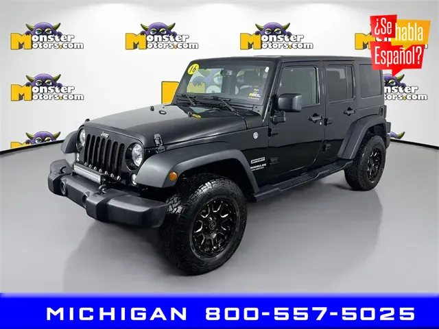 2016 Jeep Wrangler Unlimited Sport for sale in Michigan Center, MI