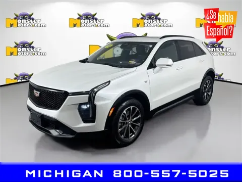 White 2024 Cadillac XT4 Sport for sale in Michigan Center, MI