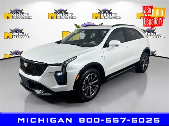 White 2024 Cadillac XT4 Sport for sale in Michigan Center, MI