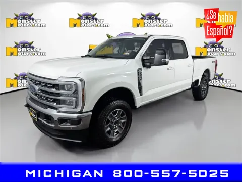 Gray 2024 Ford F-250SD Lariat for sale in Michigan Center, MI