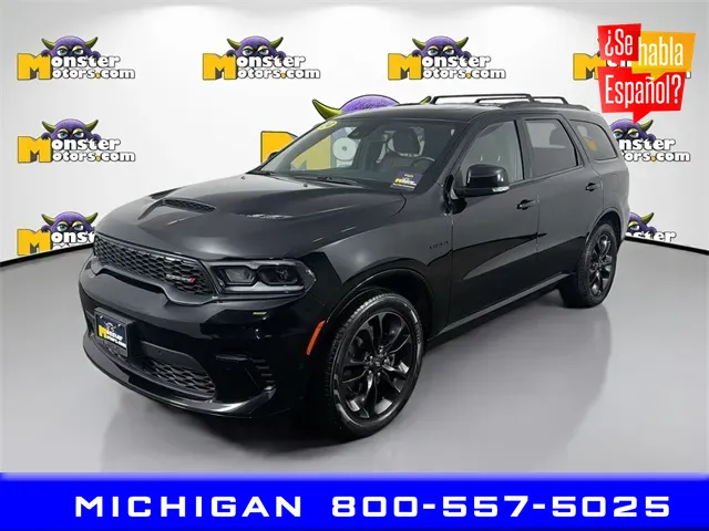 Black 2024 Dodge Durango R/T Plus for sale in Michigan Center, MI
