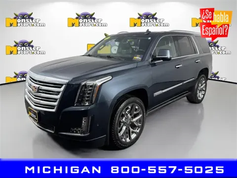 Black 2020 Cadillac Escalade Platinum Edition for sale in Michigan Center, MI