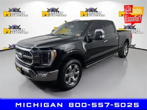 Black 2022 Ford F-150 King Ranch for sale in Michigan Center, MI