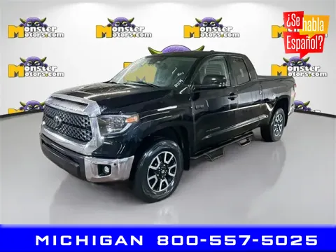 Black 2021 Toyota Tundra SR5 for sale in Michigan Center, MI