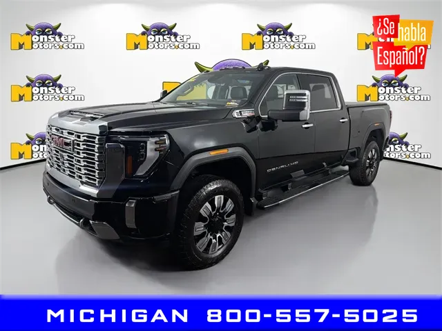 Black 2024 GMC Sierra 2500HD Denali for sale in Michigan Center, MI