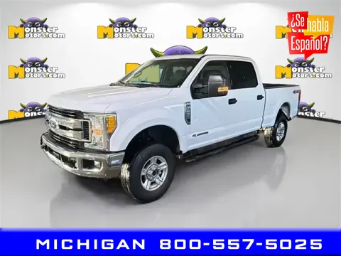 White 2017 Ford F-250SD XLT for sale in Michigan Center, MI