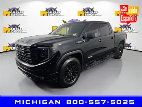 Black 2022 GMC Sierra 1500 Elevation for sale in Michigan Center, MI