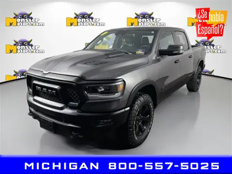 Gray 2023 Ram 1500 Rebel for sale in Michigan Center, MI